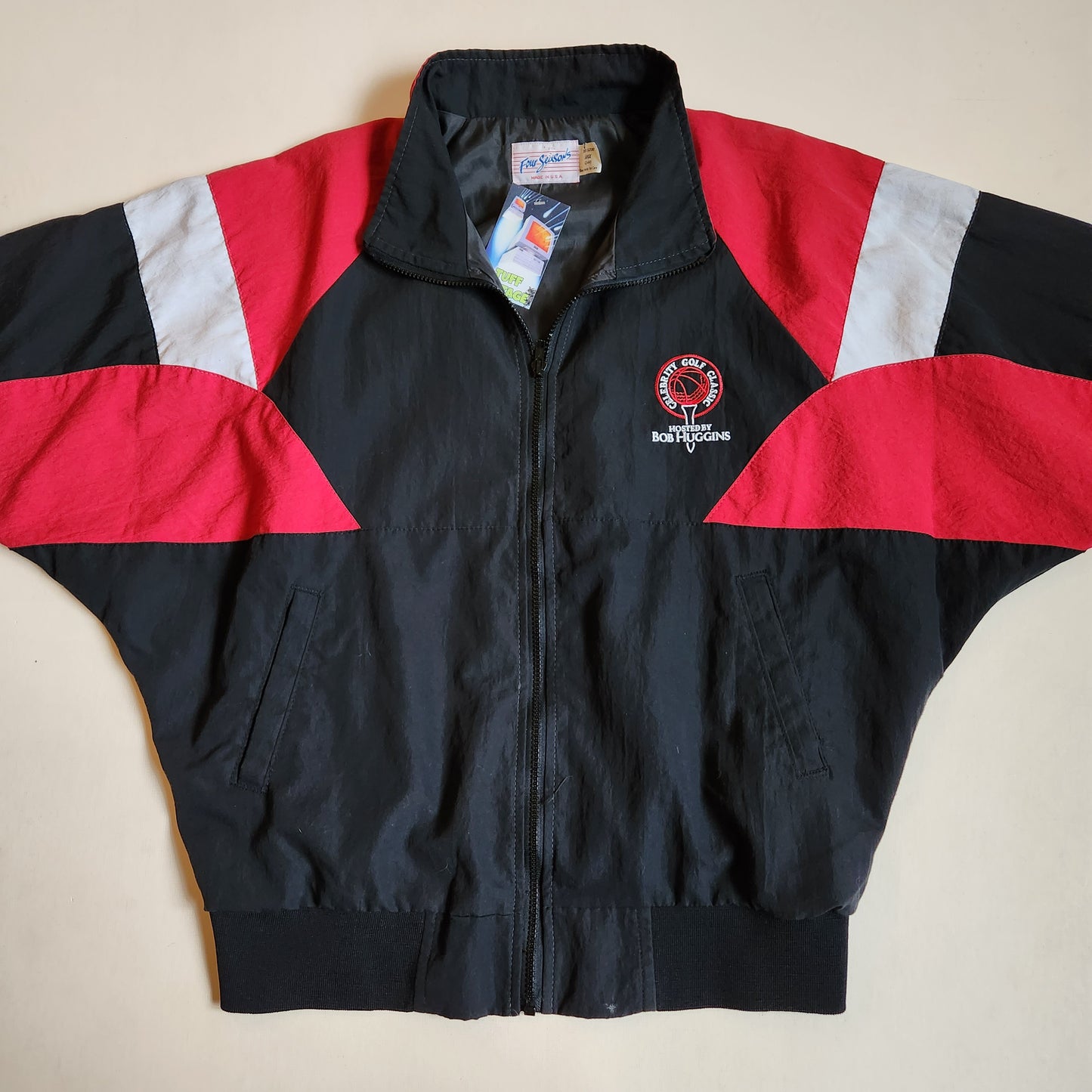 Vtg Bob Huggins Celebrity Golf Classic Jacket Large Cincinnati Bearcats College